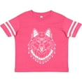thumbnail image 3 of Inktastic Tribal Wolf Head Boys or Girls Toddler T-Shirt, 3 of 5
