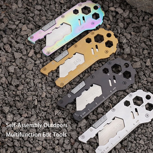 VONKY Camping Multitool Mini Pocket Chopper Wrench Bottle Opener