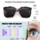thumbnail image 5 of Gafas de Sol Polarizadas Sobredimensionadas FEISEDY UV400 B2600 Mármol, 5 of 9