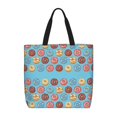 thumbnail image 1 of Easygdp Cute Donut Bolsa Tote para Mujer, Bolso de Hombro para Trabajo, Playa, Viajes, Compras y Supermercado, 1 of 7