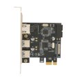 thumbnail image 4 of PCIe à USB3.0 Carte, 5Gbps PCI Express à Ethernet RJ45 PCIe à USB3.0 Auto-Adaptation pour, 4 of 8
