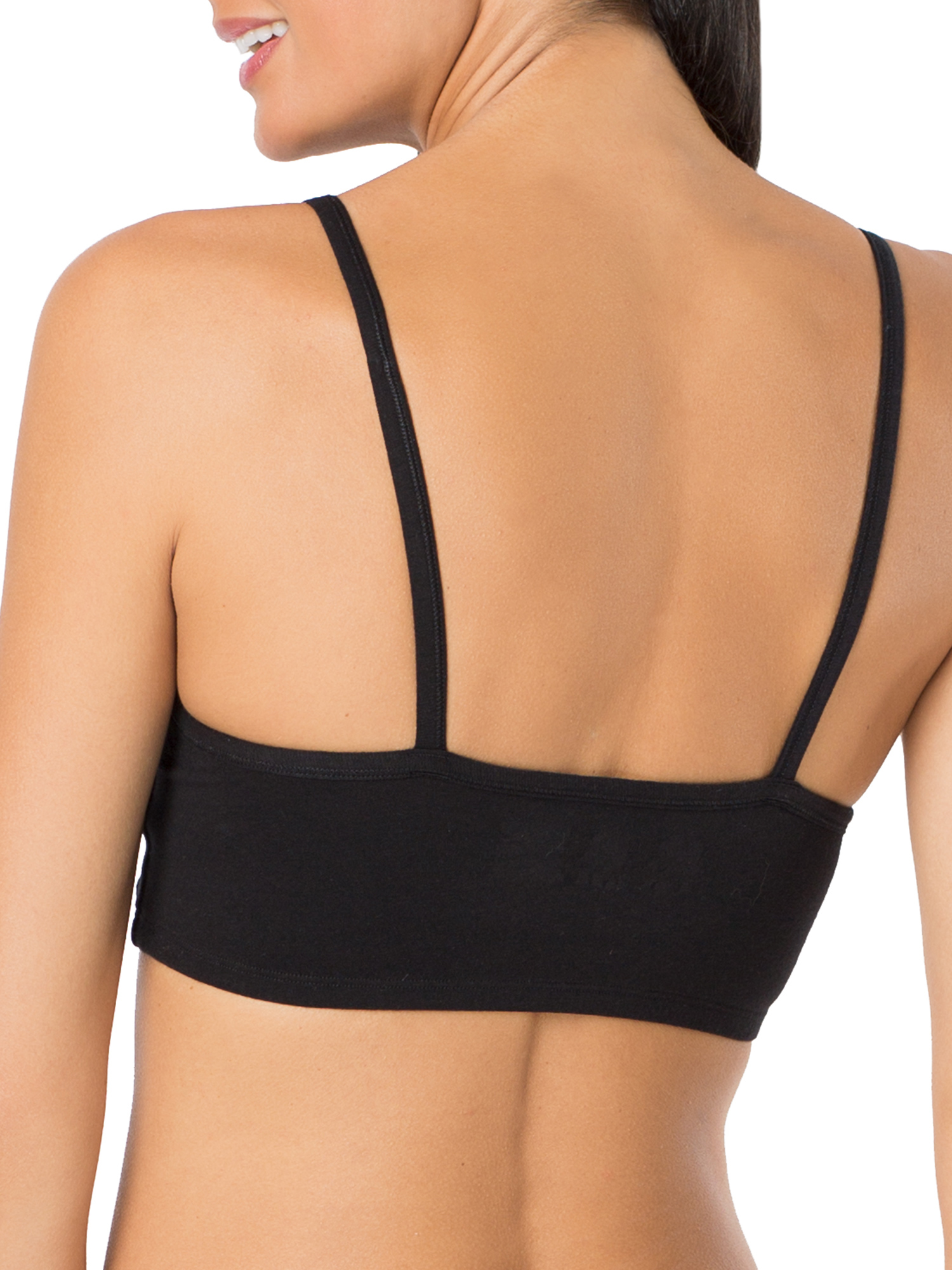 Fruit of the Loom Women's Spaghetti Strap Cotton Sports Bra, 3-Pack, Style-9036 - image 3 of 9