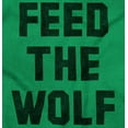 thumbnail image 2 of Feed The Wolf Sarcastic Hangry Gym Zip Up Hoodie Men's Women's Brisco Brands S, 2 of 6