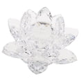 thumbnail image 5 of Pisapapeles de Cristal Zulema Flor 4 Pulgadas Transparente, 5 of 5