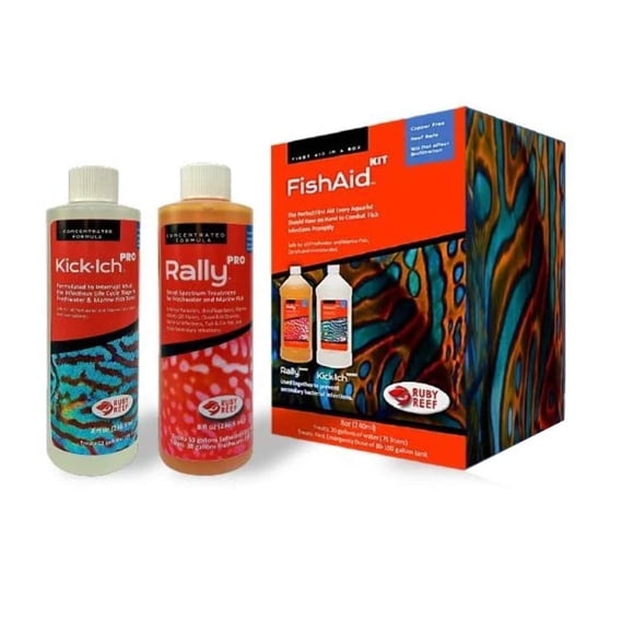 Kit Nano de FishaID para el control de enfermedades Ruby Reef, 240 ml