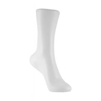 Female Legs Feet Foot Mannequin Sock Display Mold Short Stocking, Female,1* Mannequin Foot (Not including stocking),White