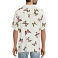 thumbnail image 6 of No Boundaries Men's and Big Men's Short Sleeve Printed Rayon Shirt, 6 of 6