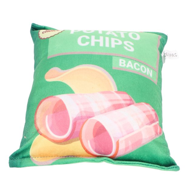Bolsa de Papas Fritas Juguetes Divertidos para Perros Papas Fritas Juguete de Peluche para Perros Resistente a Mordidas Bolsa de Bocadillos Chirriantes Juguete para Perros para ANGGREK Otros