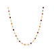 thumbnail image 1 of Collar Xtellar Cuentas De Colores Mujer, Cadena Oro 18k, 1 of 1