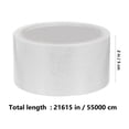 thumbnail image 2 of HOMEMAXS 4 Rolls Dispenser Foldable Carton Sealing Tape 55000.00X5.00X0.10CM Transparent, 2 of 8