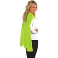 thumbnail image 4 of Amscan 395889 School Spirit Sports Team Fancy Dress Party Accessory Capes, Neon - Pack of 6, 4 of 4