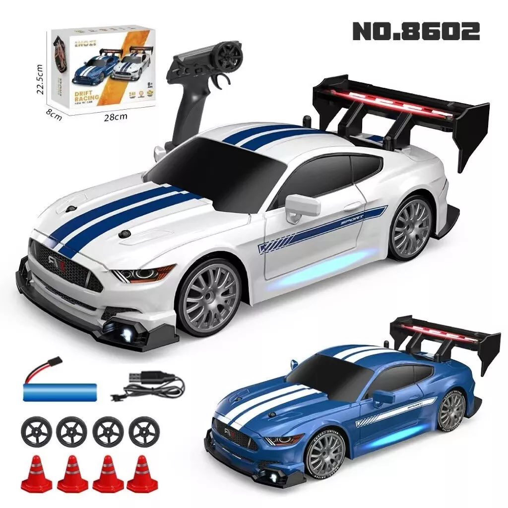AIGIA 30KM/H RC Drift Car 1/24 2.4GHz 4WD Remote Control Sport Racing On-Road Vehicle