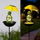 thumbnail image 4 of Comedero solar para pájaros y luz de patio | Decoración de jardín exterior 2 en 1 con estaca | Guirnalda de luces LED automáticas para patio y jardín, 4 of 6