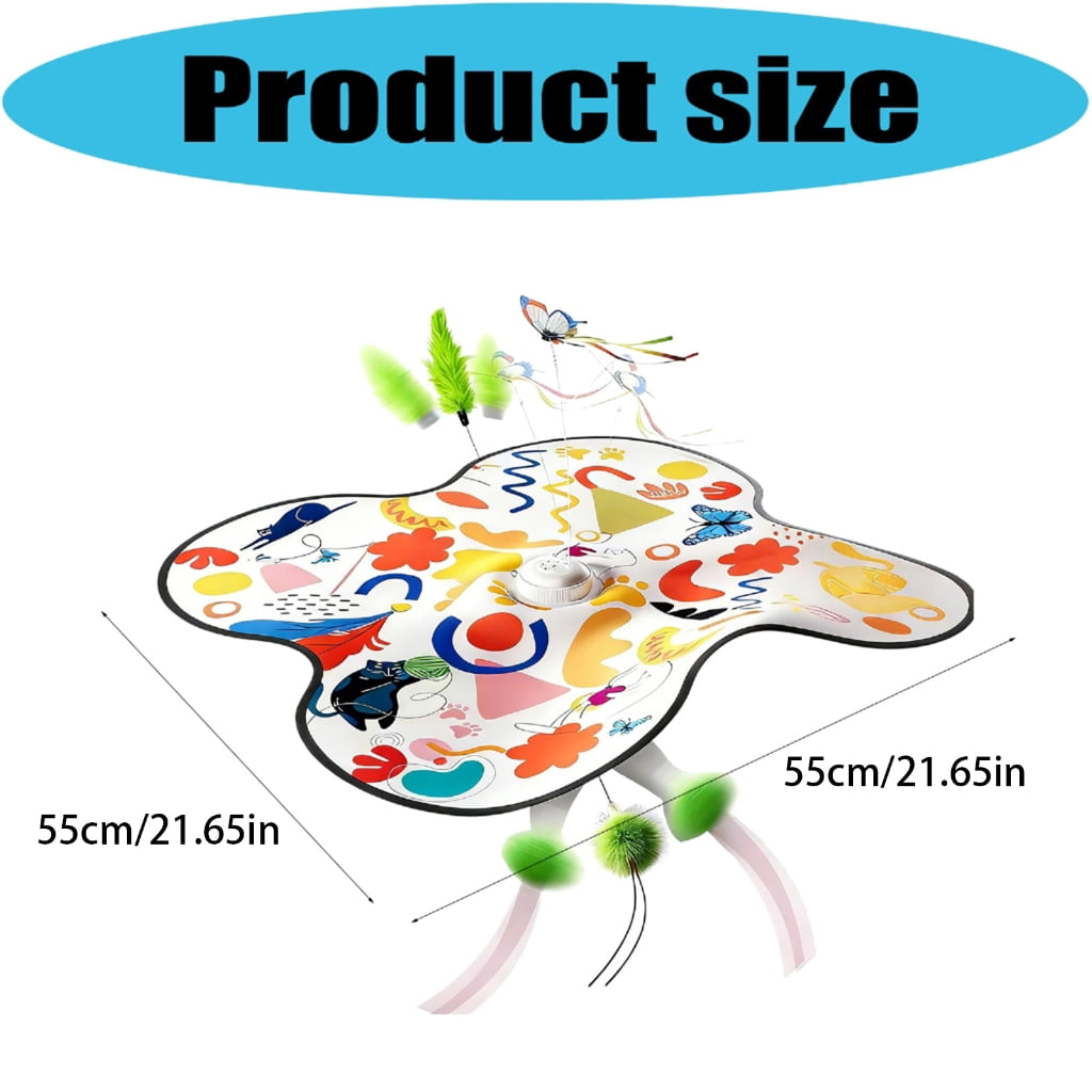 AOOOWER Interactive Cats Hideouts Toy Hunting Cover Keep Your Cats Happy for Indoor Cats