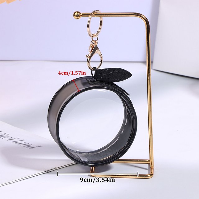 Transparent Mystery Box Mini Anime Doll Display Bag Universal 9/12cm Display Box Portable Storage Bag Coin Purse Earphone Bag Style 3