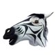 thumbnail image 2 of Máscara de cabeza de animal, tocado de animal para disfraces, espectáculos de Halloween Cebra, 2 of 8
