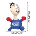thumbnail image 3 of Soft Plush Punch Me Toy Stress Relief for Anger and Stress, 3 of 9