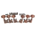 thumbnail image 3 of Bunblic 6Pcs Guitar Tuning Pegs Guitar Parts Accurate Tuning Spare Part Portable Upgrade High Performance Sturdy Bronze Accessories, 3 of 8