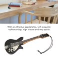 thumbnail image 3 of Miniature Guitar Model, Versatile Protective Coating Lifelike Miniature Electric Guitar Model Delicate  For Study For Christmas, 3 of 7