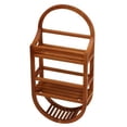 thumbnail image 2 of Bare Decor Teak Shower Caddie Storage Organizer, Fully Assembled, 2 of 3