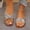 Silver, variant on Eltusu Women Flat Slide Sandals, Non Slip Breathable Summer Open Toe Beach Sandals Shoes Silver Size 8.5