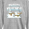 thumbnail image 3 of SpongeBob SquarePants - Frosty Friends - Toddler And Youth Long Sleeve Graphic T-Shirt, 3 of 6