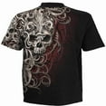thumbnail image 2 of SKULL SHOULDER WRAP - Allover T-Shirt Black, 2 of 2
