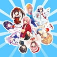 thumbnail image 4 of 200Pcs Anime Girl Stickers, Mixed Anime Stickers Vinyl Waterproof Decals for Laptop Water Bottle Notebook Computer Luggage Sticker Pack for Teens, Adults, 4 of 7