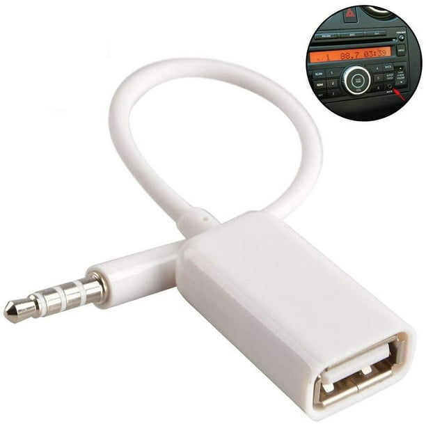 Adaptateur publicitaire double port USB pour voiture - Pole