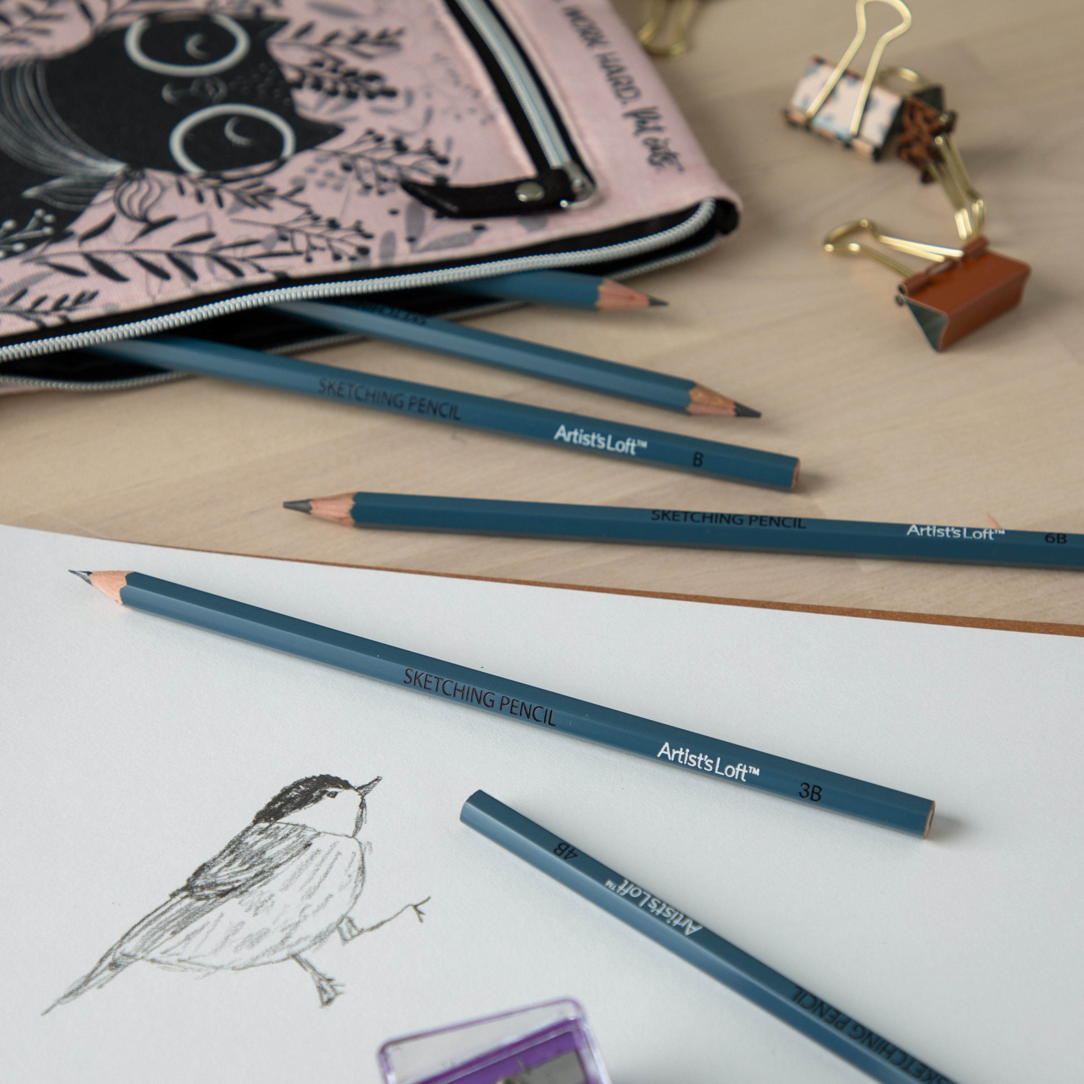 12 Packs: 6 ct. (72 total) Sketching Pencils by Artist's Loft