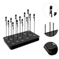 thumbnail image 6 of EHJRE Alligator Clips Paint Stand Base with 12 Clamps for DIY Painting Spray Paint Black, 6 of 9