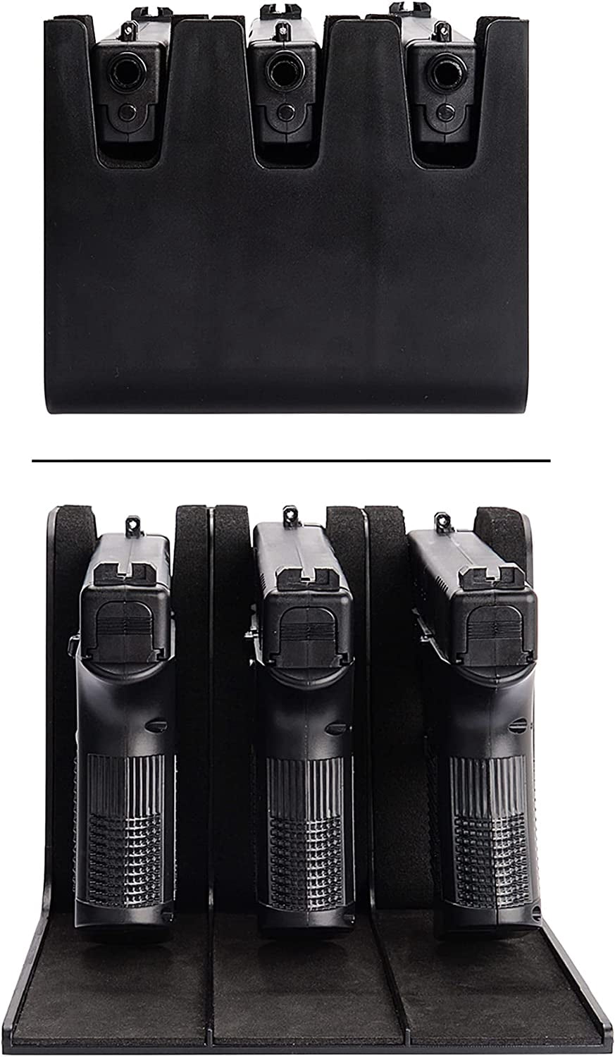 Adoreal Pistol Rack Gun Holder for Handgun Safe Gun Storage Gun Safe Accessory, Gun Rack Gun Safe Organizer