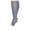 Grey, variant on COM1950s Men's Running Socks, Mens Casual Solid Running Fitness Plus Extra Large Nylon Nurse High Socks, and 1 Socks Men