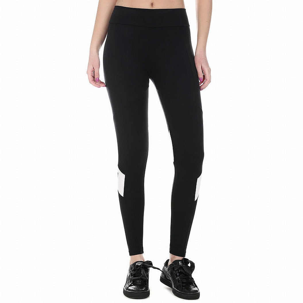 puma black jogging bottoms