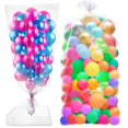 thumbnail image 1 of Bolsas para globos Toosci, 4 unidades, grandes, 250 x 150 cm, de plástico transparente, 1 of 7