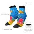 thumbnail image 6 of Rocae Submarine And Landscape for Premium Adult Socks,Comfortable, Breathable, and Durable Socks, Perfect for Everyday Wear, 6 of 7