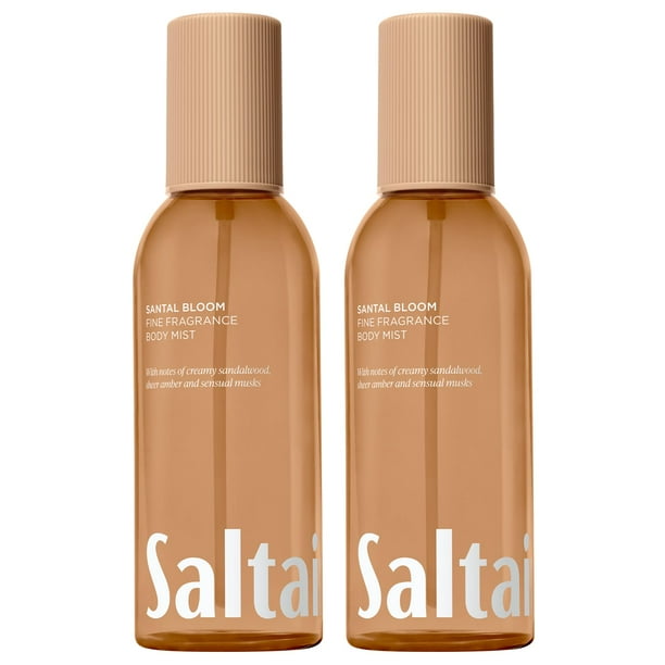 Body Mist Saltair Santal Bloom Fragance, 2 botellas de 240 ml