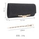 thumbnail image 4 of Bolso de noche Zulema de cadena para mujer Negro, 4 of 8