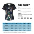 thumbnail image 4 of My Hero Academia Animation Women's T Shirts Round Neck Short-Sleeve Soft T-Shirt Summer Casual Tee Tops 3D Printing Tee Shirt, 4 of 6