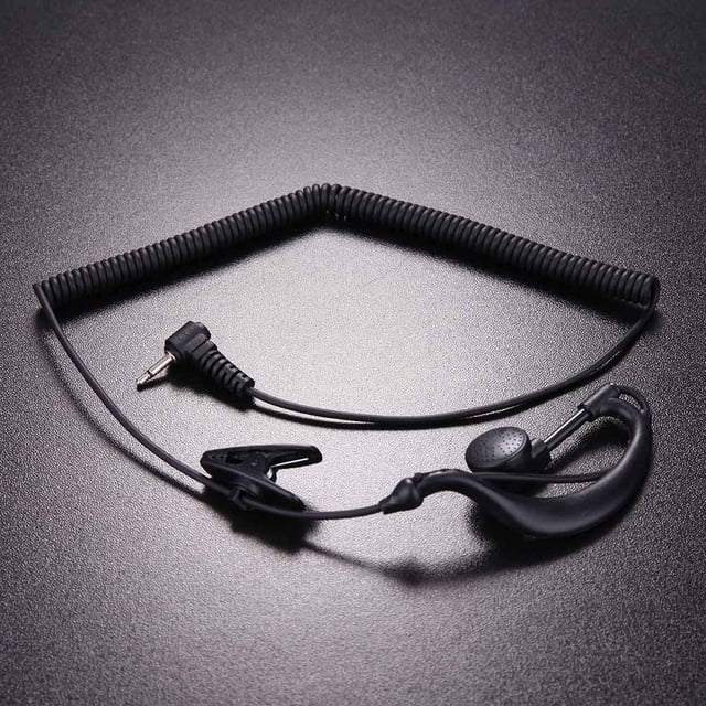 Auricular G-Hook de 2,5 mm, 1 pin para Motorola GP2000 ICOM IC-U16 Ndcxsfigh Para estrenar