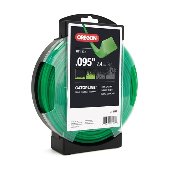 Linha para Cortador de Grama Oregon 21-495 Gatorline Quadrada .095" 1 lb