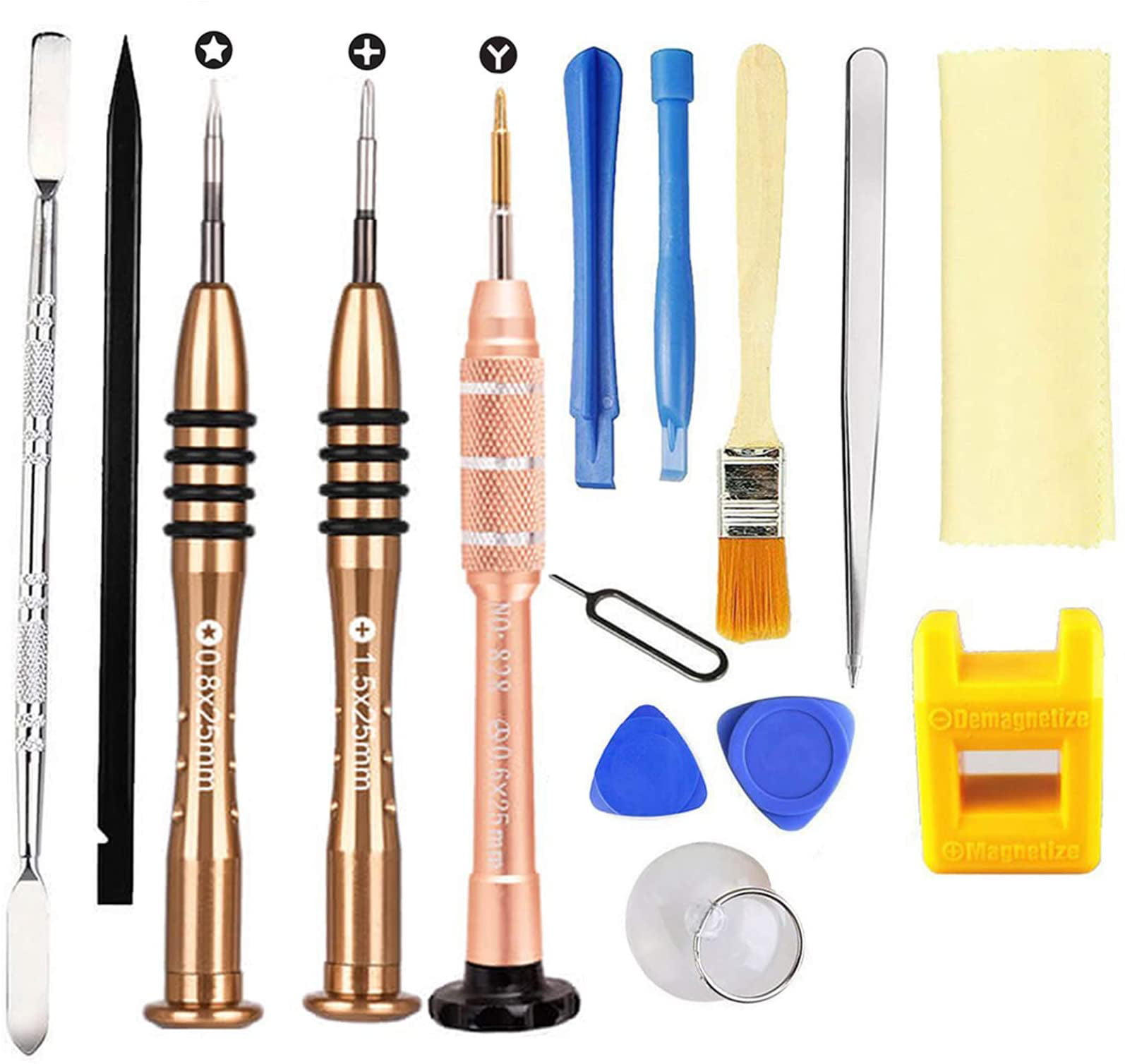 iPhone 4 & 4S 5 in 1 JIADUOBAOSEN Explosion Gold Series Screwdriver Sets for iPhone 5 & 5S & 5C 