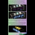 thumbnail image 2 of RGB Ambient Light with Mechanical Keycap Clock Support Timer 3 X 6 Color Lighting Effect Wifi Connect Mobile Phone PC,1 x LED DIY desktop light, 2 of 10