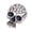 Silver, variant on Skull Pin For Women Sturdy Alloy Brooch Gothic Jewelry for Parties Daily Wear Secure Closure Gifts Addition