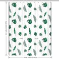 thumbnail image 5 of Cortina de Ducha Impermeable a Prueba de Moho 180x200cm Antibacteriana Lavable Brillar, 5 of 5