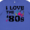 thumbnail image 4 of Inktastic I Love the '80s-musical Notes Youth T-Shirt, 4 of 5