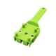 thumbnail image 5 of Eigraketly Handheld Wood Doweling ABS Board Hole Locator Portable Wood Drilling Hole Puncher Green Type1 NO1, 5 of 6