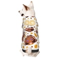 thumbnail image 1 of Balery Fall Turkey Sudadera con Capucha para Perros Pequeños – Ropa para Mascotas, Disfraz para Perros y Gatos, Ideal para Fiestas y Cosplay-Medium, 1 of 7
