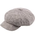 thumbnail image 2 of CoCopeaunts Newsboy Hats for Women Flat Cap Vintage Plaid Octagonal Newsboy Cap Artist Painter Berets Casual Adjustable Beret Hat, 2 of 7