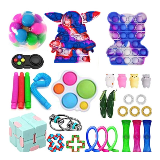 Juguete sensorial Push Bubble Fidget para aliviar el estrés del autismo